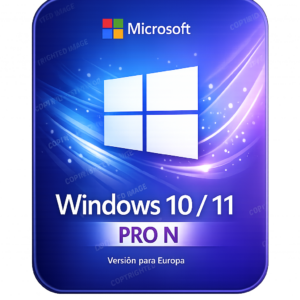 Microsoft Windows 10 / 11 PRO N - 1 PC (Lifetime)